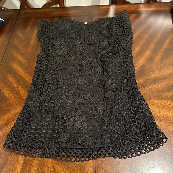 Ted Baker Zania Lace Tee size 0 like new - Picture 9 of 14